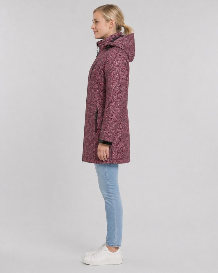 DEPROC active DEPROC active SHELBY X LONG Softshelljacke Damen - berry print - 2 | SportScheck