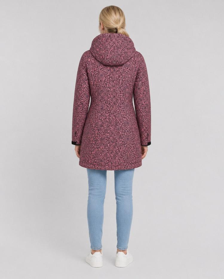 DEPROC active DEPROC active SHELBY X LONG Softshelljacke Damen - berry print - 3 | SportScheck