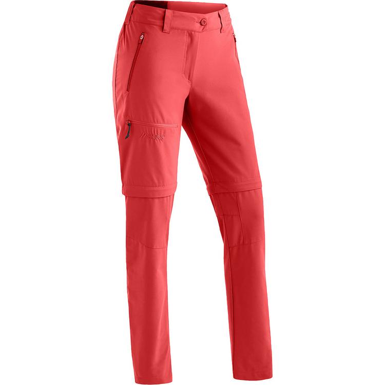 Maier Sports Maier Sports Nata Zip Loop Trekkinghose Damen - Rot4584 - 6 | SportScheck