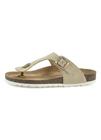 ELBSAND Pantolette Sandalen Damen - beige