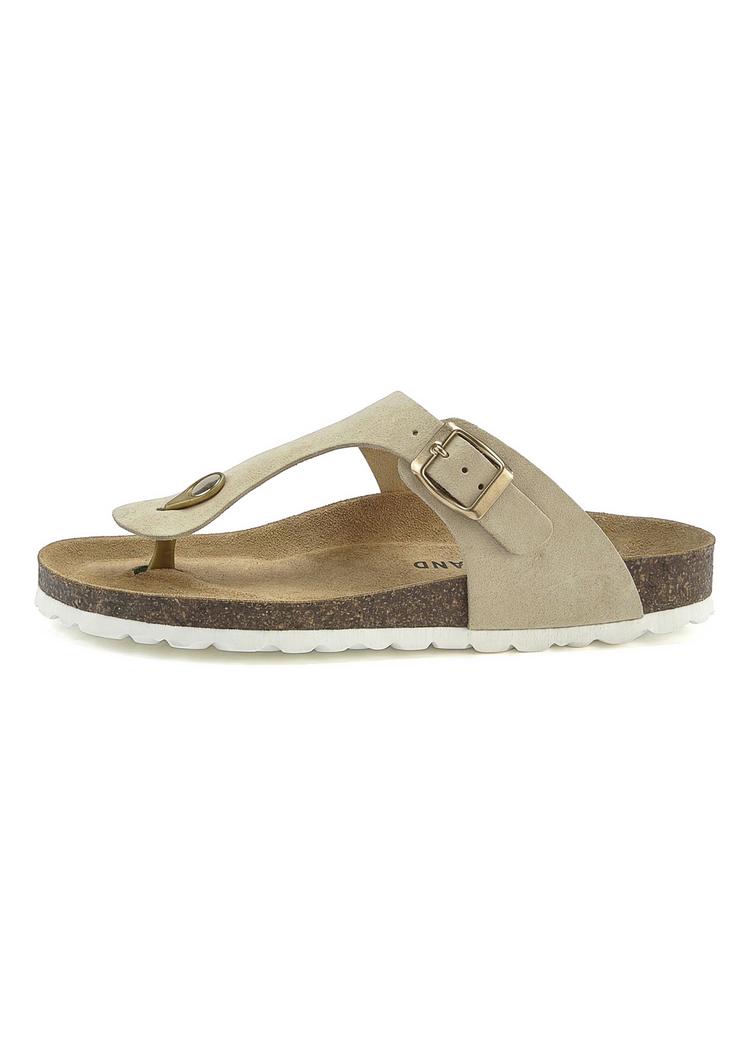 ELBSAND ELBSAND Pantolette Sandalen Damen - beige - 0 | SportScheck