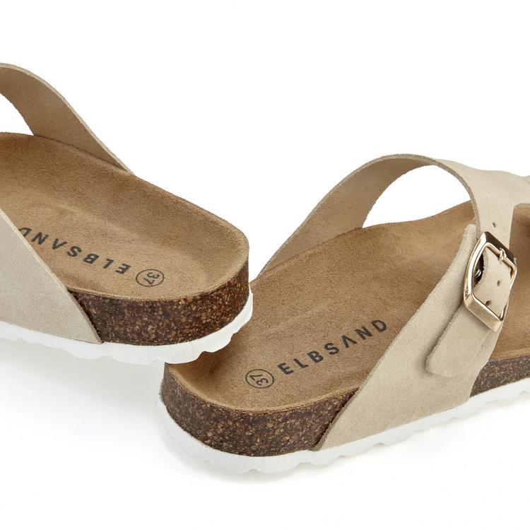 ELBSAND ELBSAND Pantolette Sandalen Damen - beige - 1 | SportScheck