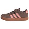 adidas VL Court 3.0 Schuh Sneaker Kinder - Earth Strata / Semi Frozen Turbo / Amber Gum