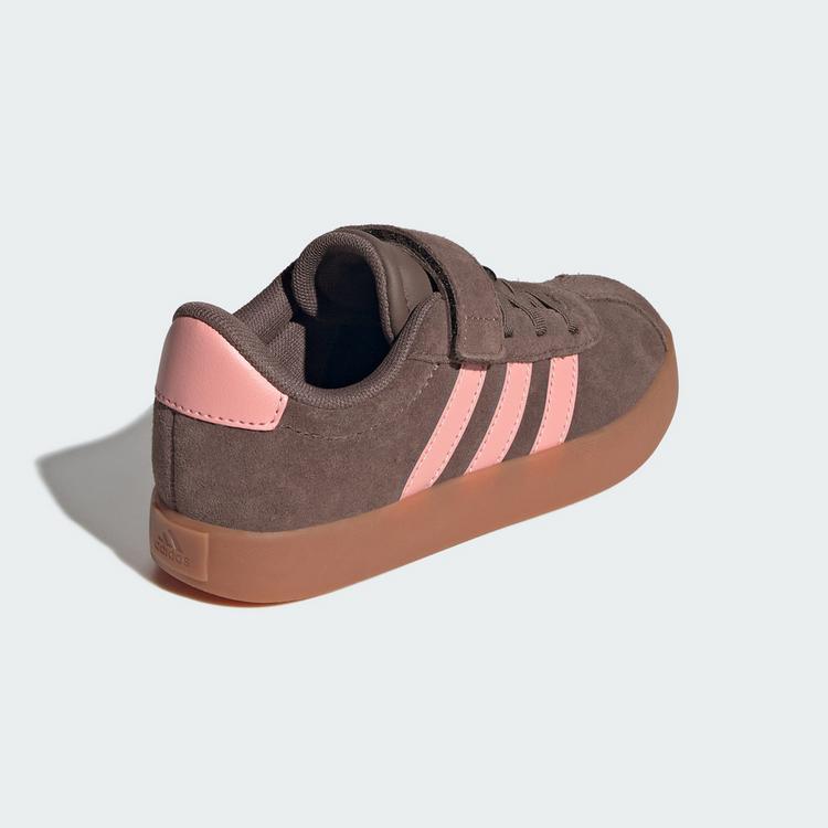adidas adidas VL Court 3.0 Schuh Sneaker Kinder - Earth Strata / Semi Frozen Turbo / Amber Gum - 4 | SportScheck