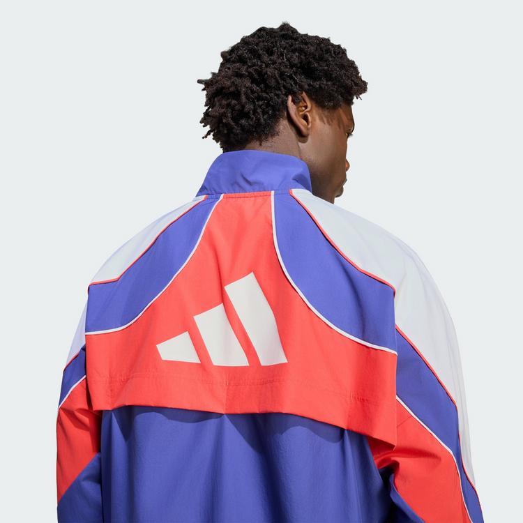 adidas adidas Adizero Archive Running Jacke Laufjacke Herren - Dual Indigo / Semi Lucid Red / White - 0 | SportScheck