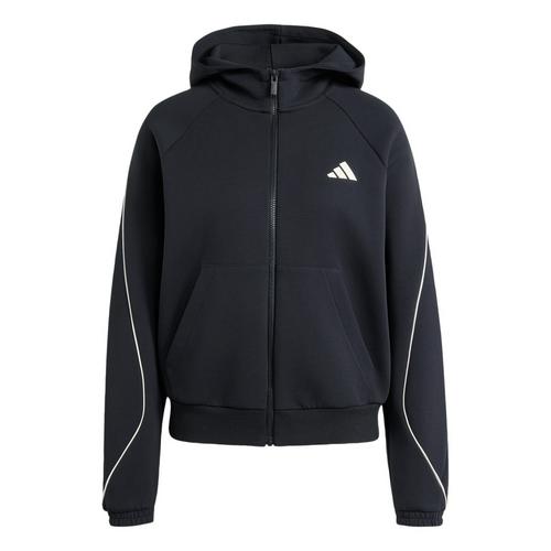 adidas STADIUM SMALL LOGO KAPUZENJACKE Sweatjacke Damen