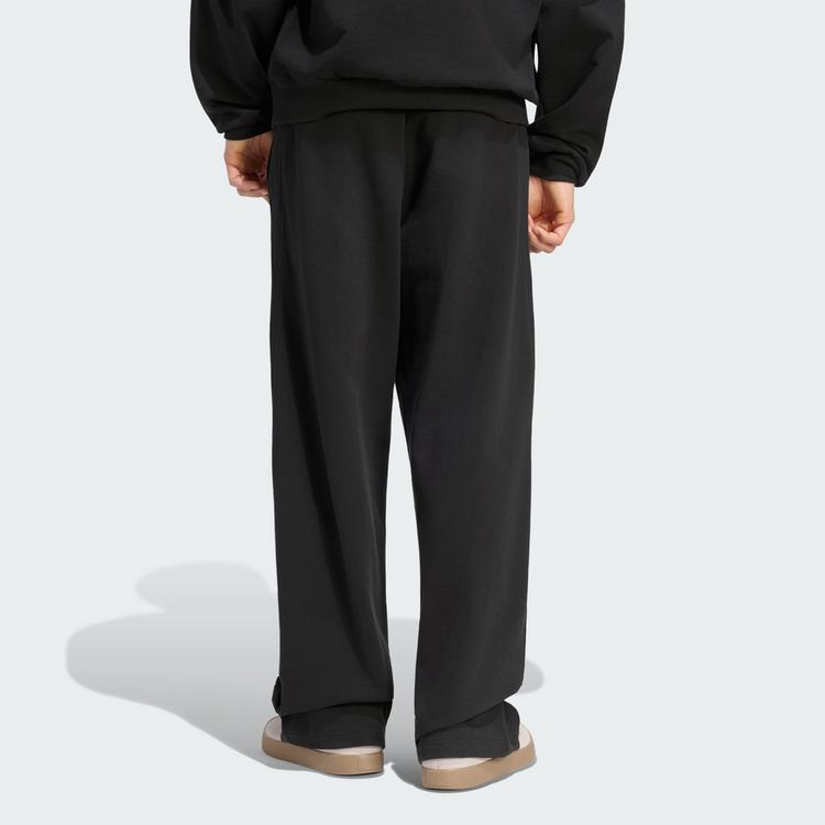 adidas adidas ADIDAS KIT WEITE HOSE, KLEINES LOGO Stoffhose Herren - Black - 1 | SportScheck