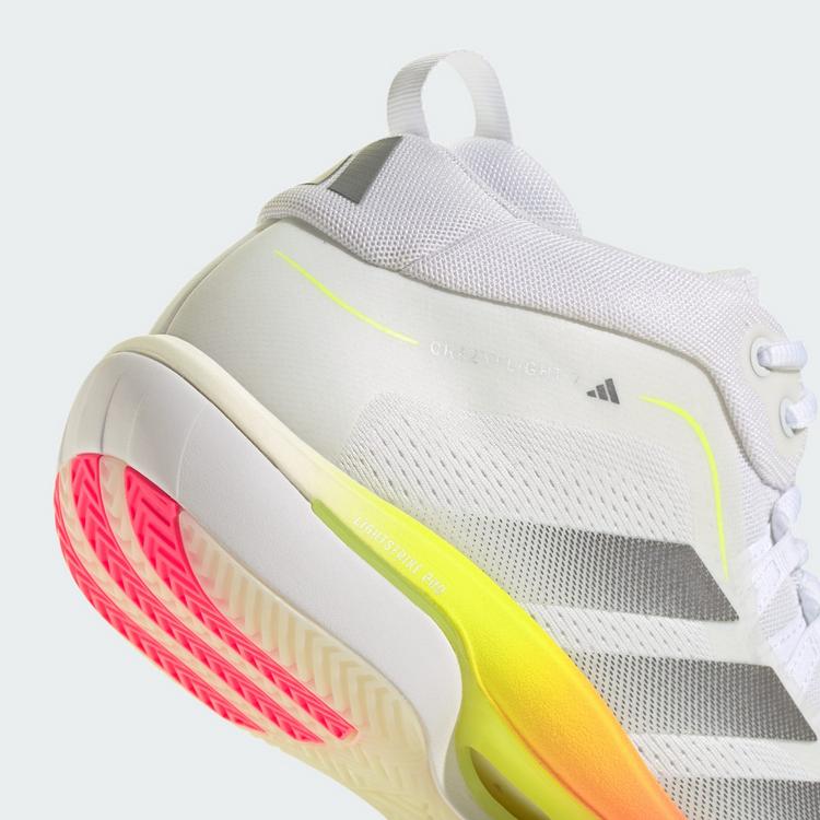adidas adidas CRAZYFLIGHT&nbsp;7 Schuh Hallenschuhe Herren - Cloud White / Cloud White / Iron Metallic - 7 | SportScheck