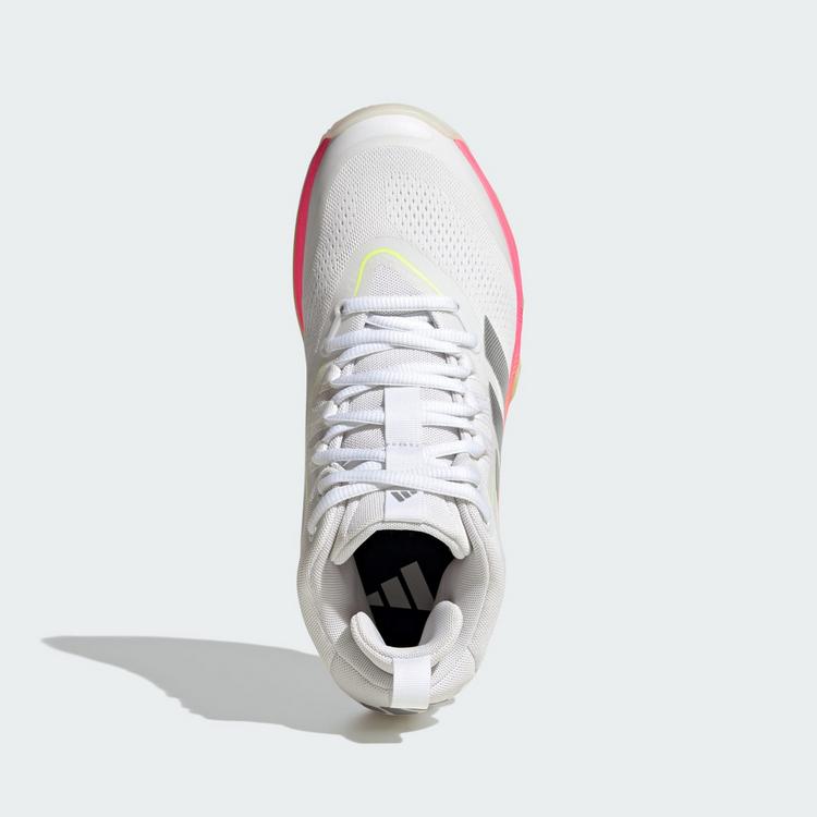 adidas adidas CRAZYFLIGHT&nbsp;7 SCHUH Hallenschuhe Damen - Cloud White / Tech Grey Metallic / Solar Turbo - 1 | SportScheck