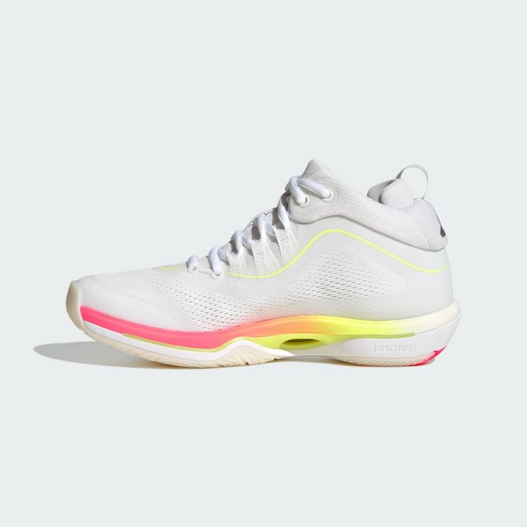 adidas adidas CRAZYFLIGHT&nbsp;7 SCHUH Hallenschuhe Damen - Cloud White / Tech Grey Metallic / Solar Turbo - 5 | SportScheck