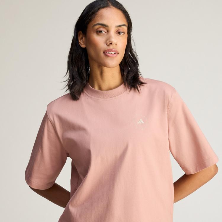 adidas adidas adidas by Stella McCartney T-Shirt, Funktionsshirt Damen - Brown Mauve - 0 | SportScheck