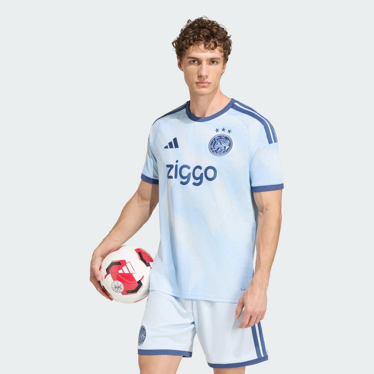 adidas adidas Ajax 26/27 Ausweichtrikot Trikot Herren - Crystal Sky / Glow Blue - 0 | SportScheck