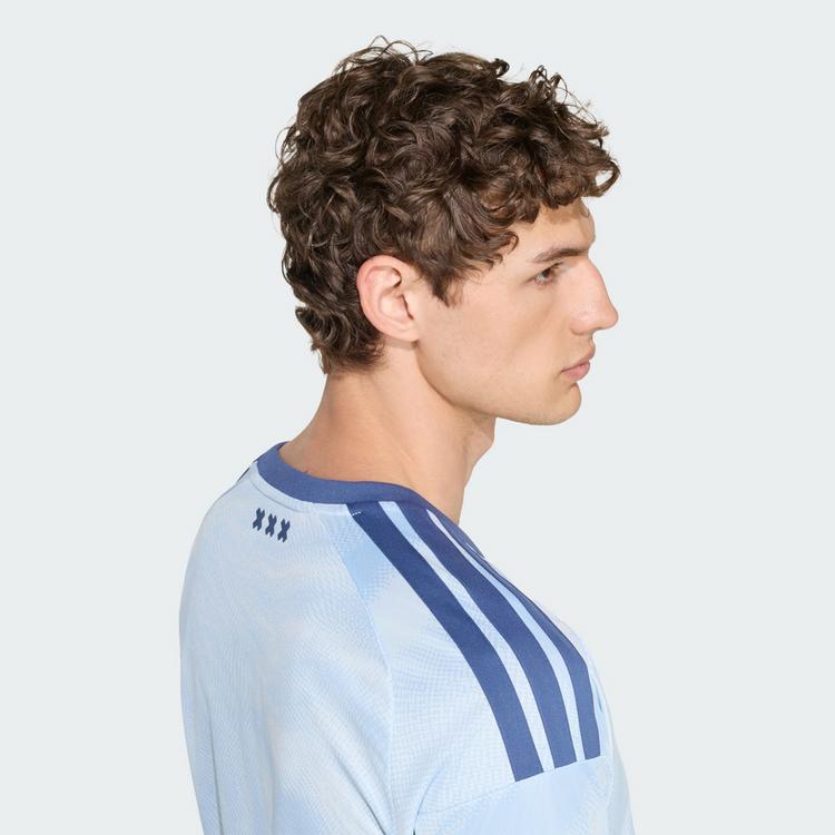 adidas adidas Ajax 26/27 Ausweichtrikot Trikot Herren - Crystal Sky / Glow Blue - 2 | SportScheck