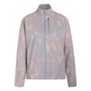 adidas ADI365 Iconic Laufjacke, Animalprint Laufjacke Damen - Grey One / Semi Frozen Turbo / Glory Grey