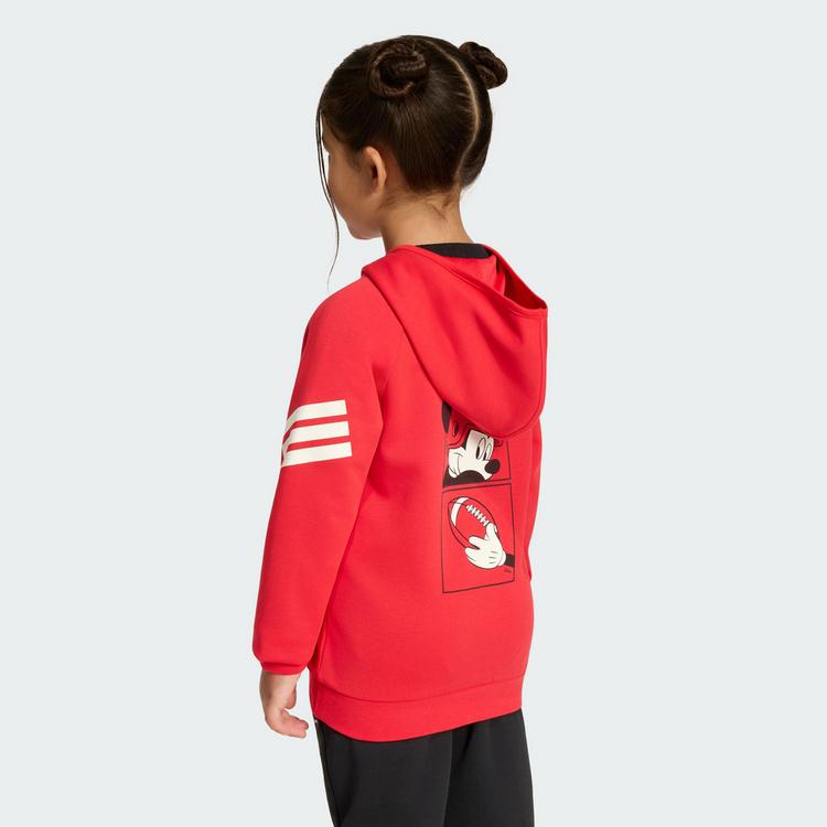 adidas adidas ADIDAS DISNEY MICKY MAUS SWEATSHIRT Sweatjacke Kinder - Pure Ruby / Off White - 1 | SportScheck