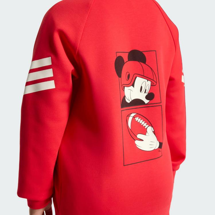adidas adidas ADIDAS DISNEY MICKY MAUS SWEATSHIRT Sweatjacke Kinder - Pure Ruby / Off White - 1 | SportScheck
