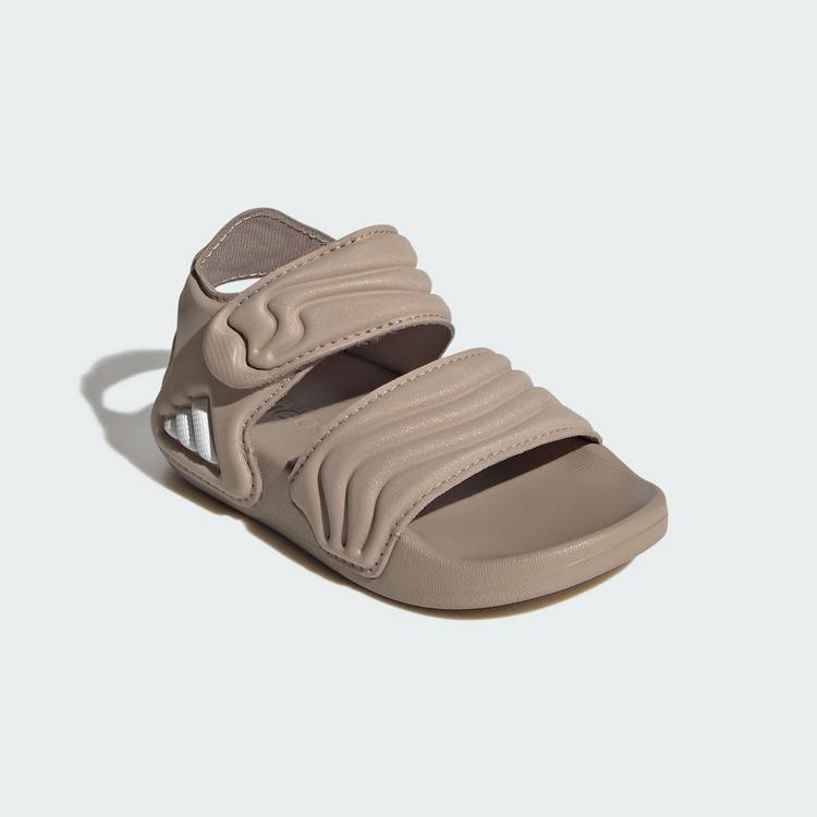 adidas adidas ADILETTE SANDAL 3 SANDALEN F&Uuml;R BABYS Sandalen Kinder - Trace Khaki / Cloud White / Trace Khaki - 3 | SportScheck