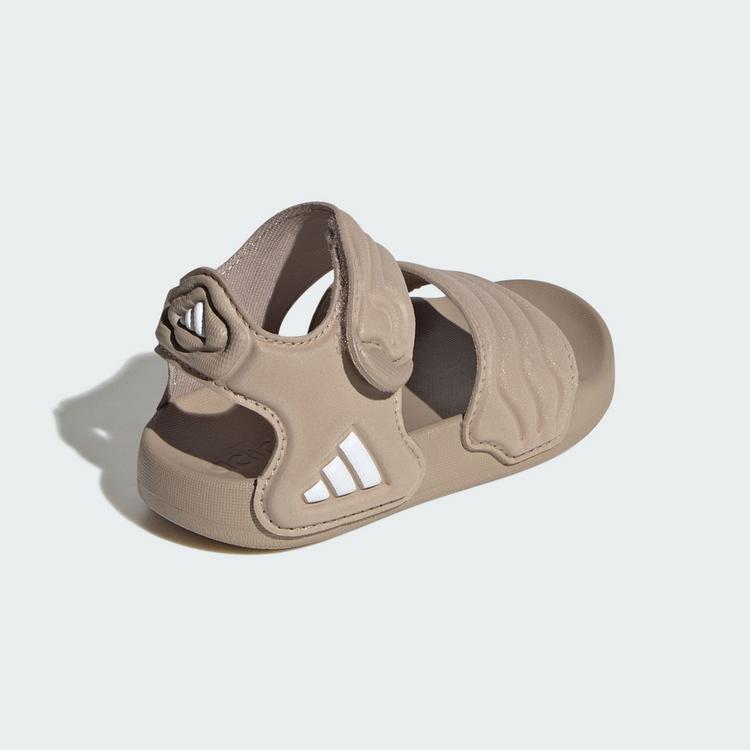 adidas adidas ADILETTE SANDAL 3 SANDALEN F&Uuml;R BABYS Sandalen Kinder - Trace Khaki / Cloud White / Trace Khaki - 4 | SportScheck