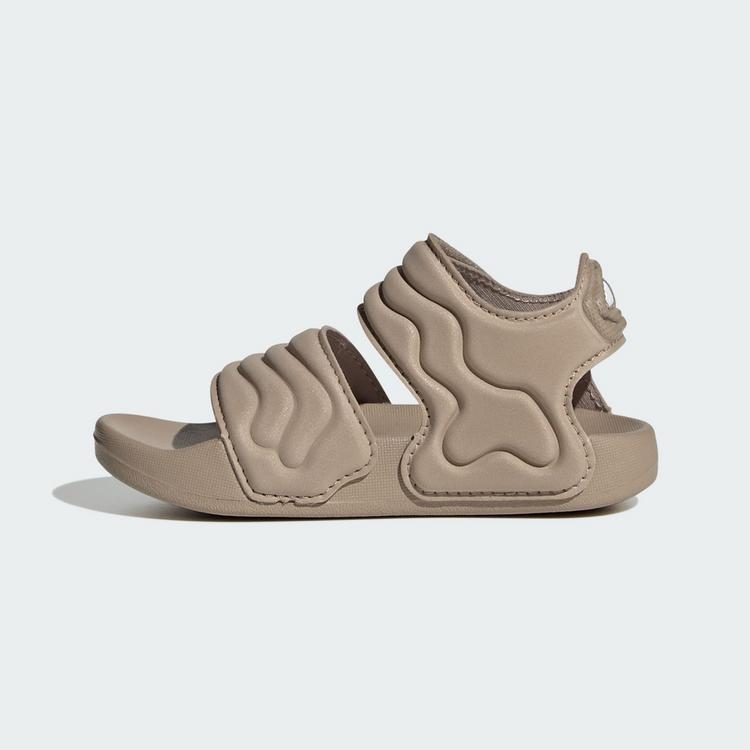adidas adidas ADILETTE SANDAL 3 SANDALEN F&Uuml;R BABYS Sandalen Kinder - Trace Khaki / Cloud White / Trace Khaki - 5 | SportScheck