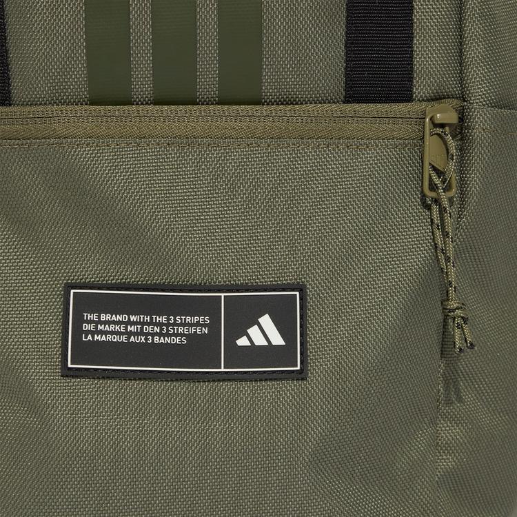 adidas adidas 3-STREIFEN RUCKSACK, MIT KLAPPE Daypack - Olive Strata / Black - 1 | SportScheck