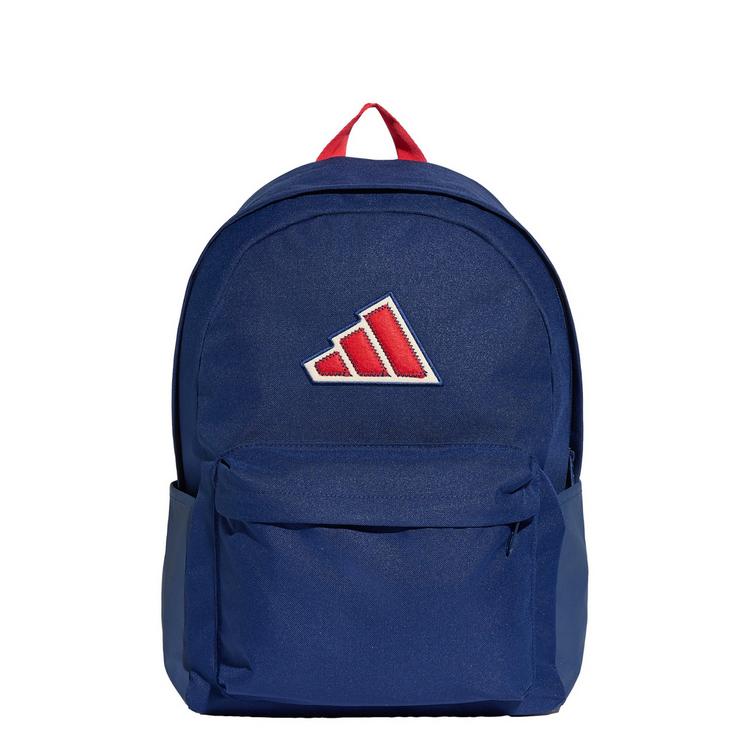 adidas adidas Essentials Logo Rucksack Daypack - Dark Blue / Pure Ruby - 0 | SportScheck