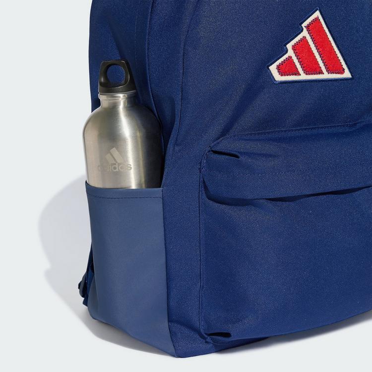 adidas adidas Essentials Logo Rucksack Daypack - Dark Blue / Pure Ruby - 0 | SportScheck