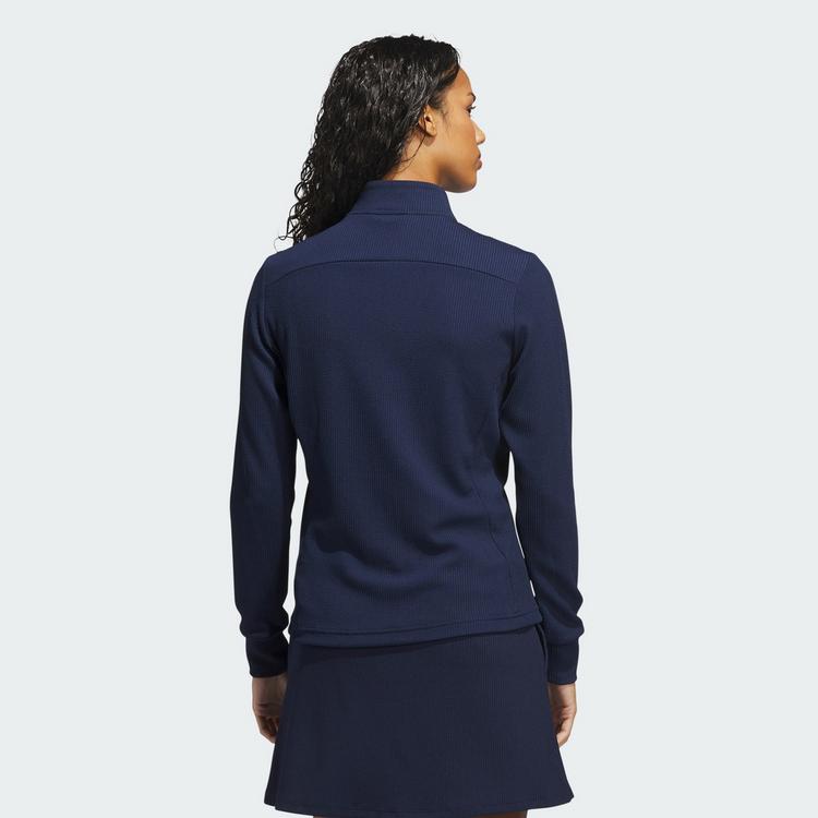 adidas adidas PERFORMANCE TEXTURE FULL ZIP JACKE Trainingsjacke Damen - Collegiate Navy - 1 | SportScheck