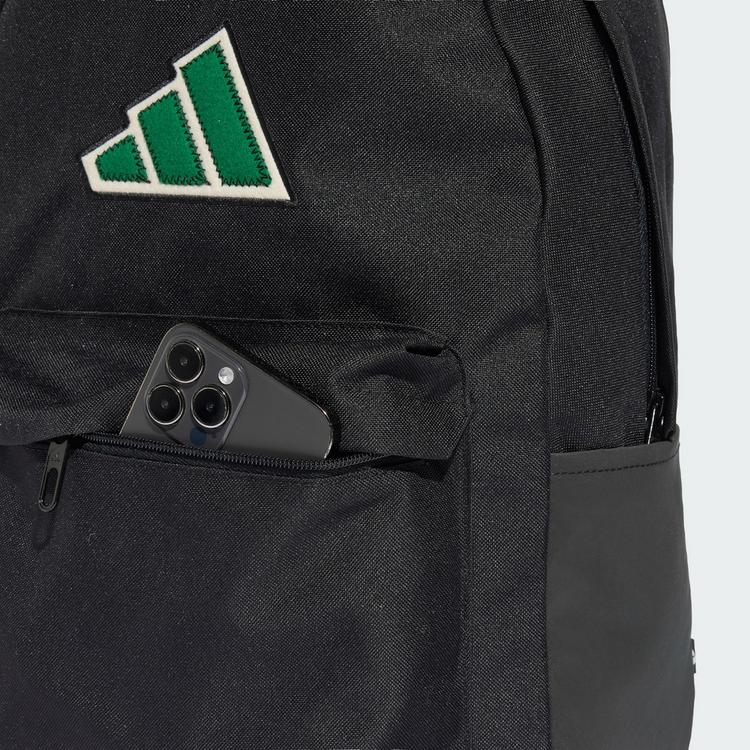 adidas adidas Essentials Logo Rucksack Daypack - Black / Green - 0 | SportScheck