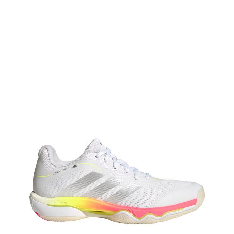 adidas adidas CRAZYFLIGHT&nbsp;7 Schuh Hallenschuhe Damen - Cloud White / Tech Grey Metallic / Solar Turbo - 0 | SportScheck