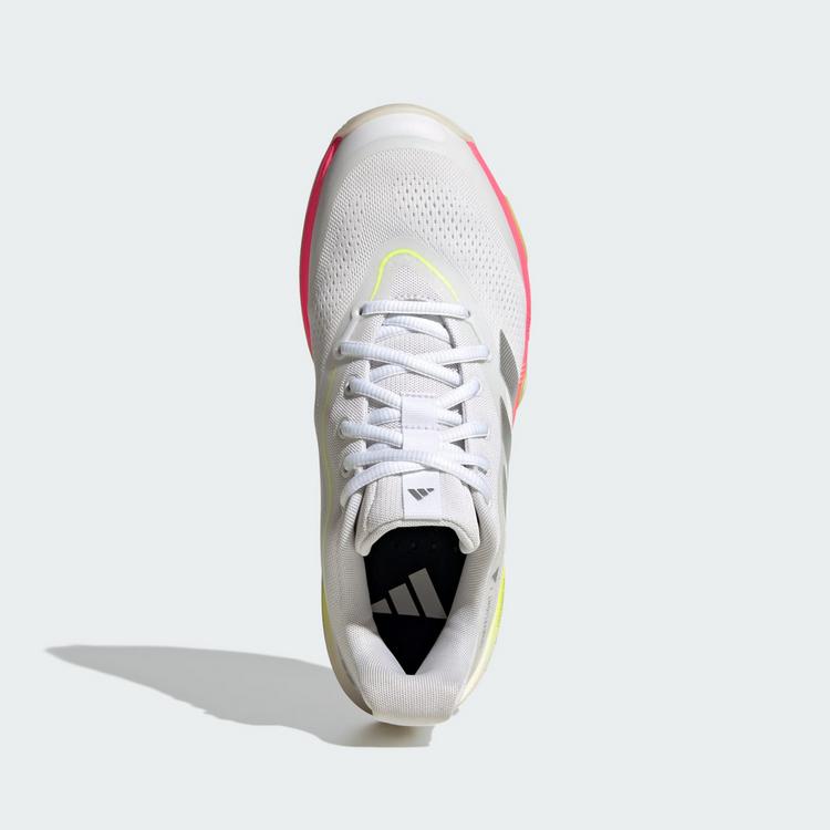 adidas adidas CRAZYFLIGHT&nbsp;7 Schuh Hallenschuhe Damen - Cloud White / Tech Grey Metallic / Solar Turbo - 1 | SportScheck