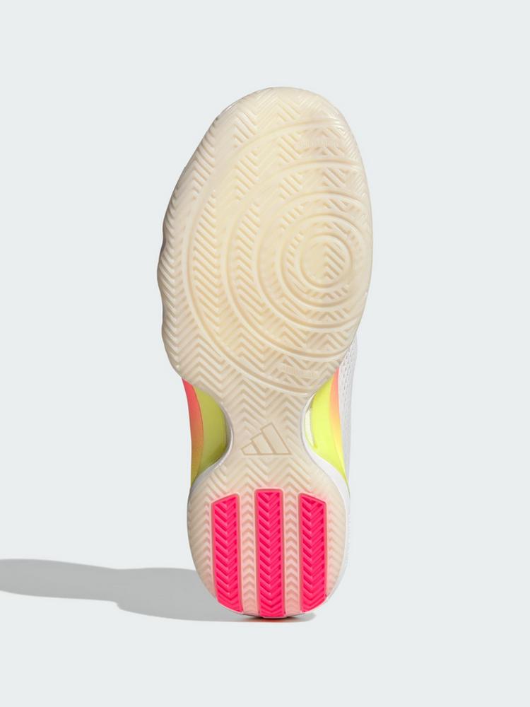 adidas adidas CRAZYFLIGHT&nbsp;7 Schuh Hallenschuhe Damen - Cloud White / Tech Grey Metallic / Solar Turbo - 2 | SportScheck
