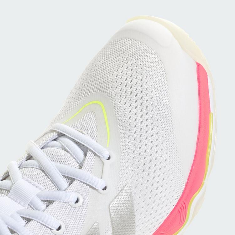 adidas adidas CRAZYFLIGHT&nbsp;7 Schuh Hallenschuhe Damen - Cloud White / Tech Grey Metallic / Solar Turbo - 6 | SportScheck
