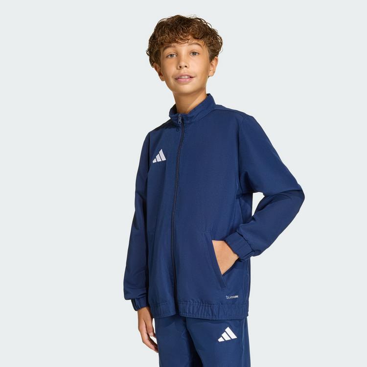 adidas adidas Entrada26 Kids Pr&auml;sentationsjacke Trainingsjacke Kinder - Team Navy Blue 2 / White - 0 | SportScheck