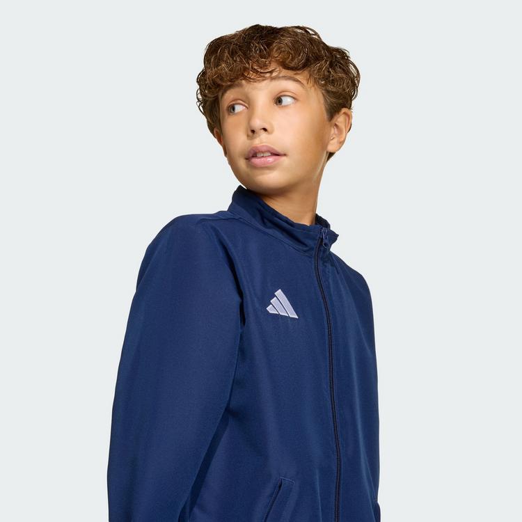 adidas adidas Entrada26 Kids Pr&auml;sentationsjacke Trainingsjacke Kinder - Team Navy Blue 2 / White - 0 | SportScheck