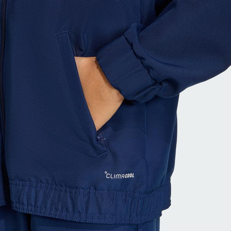 adidas adidas Entrada26 Kids Pr&auml;sentationsjacke Trainingsjacke Kinder - Team Navy Blue 2 / White - 1 | SportScheck