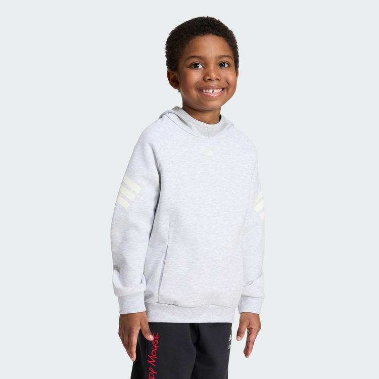 adidas adidas ADIDAS DISNEY MICKY MAUS SWEATSHIRT Sweatjacke Kinder - Light Grey Heather / Off White - 0 | SportScheck