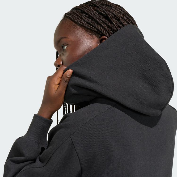 adidas adidas ADIDAS KIT KAPUZENJACKE, KLEINES LOGO Sweatjacke Damen - Black - 1 | SportScheck