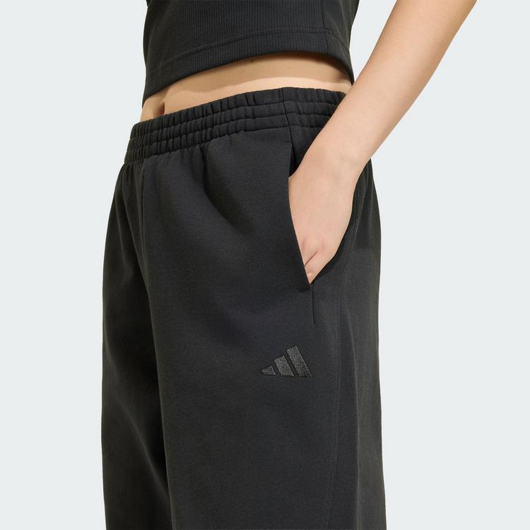 adidas adidas ADIDAS KIT LOOSE HOSE, MIT B&Uuml;NDCHEN, Freizeithose Damen - Black - 3 | SportScheck