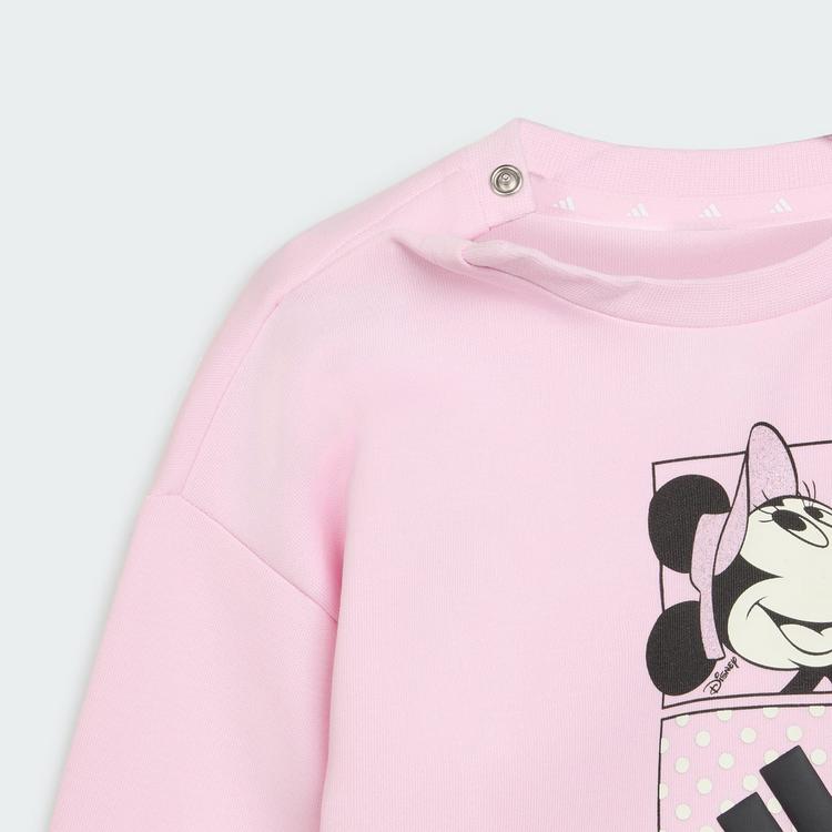 adidas adidas ADIDAS DISNEY MINNIE MAUS SET, T-SHIRT Trainingsanzug Kinder - Clear Pink / Off White - 0 | SportScheck