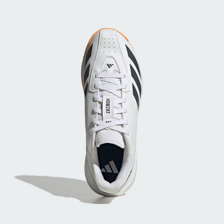 adidas adidas Howzat Spikeless Cricket-schuh Hallenschuhe Herren - Cloud White / Aurora Onix / Lucid Tangerine - 1 | SportScheck