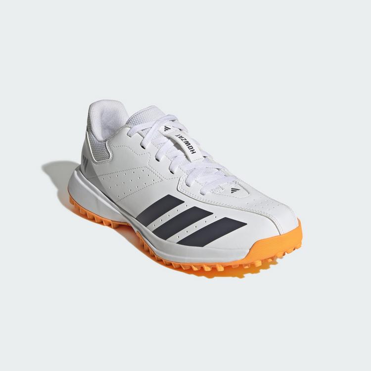 adidas adidas Howzat Spikeless Cricket-schuh Hallenschuhe Herren - Cloud White / Aurora Onix / Lucid Tangerine - 3 | SportScheck