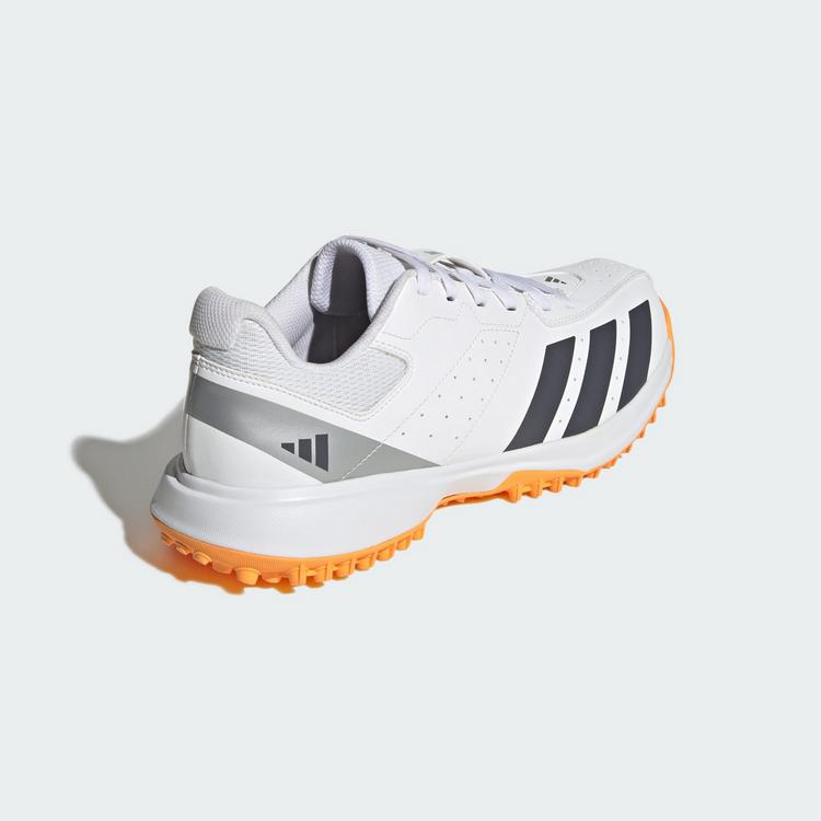 adidas adidas Howzat Spikeless Cricket-schuh Hallenschuhe Herren - Cloud White / Aurora Onix / Lucid Tangerine - 4 | SportScheck