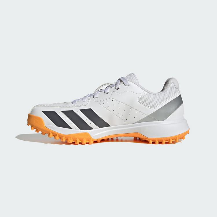 adidas adidas Howzat Spikeless Cricket-schuh Hallenschuhe Herren - Cloud White / Aurora Onix / Lucid Tangerine - 5 | SportScheck