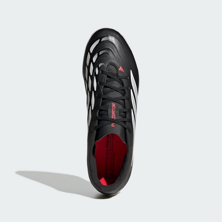 adidas adidas Predator Club Turf Fu&szlig;ballschuh Fu&szlig;ballschuhe - Core Black / Cloud White / Lucid Red - 0 | SportScheck