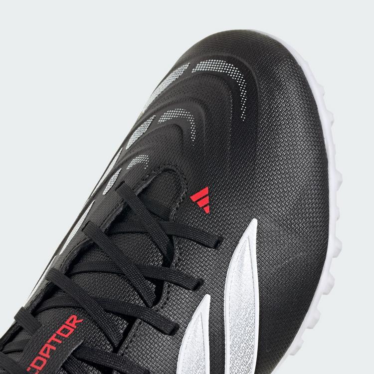 adidas adidas Predator Club Turf Fu&szlig;ballschuh Fu&szlig;ballschuhe - Core Black / Cloud White / Lucid Red - 5 | SportScheck