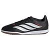 adidas Predator Club Sala Kids Fu&szlig;ballschuh, Fu&szlig;ballschuhe Kinder - Core Black / Cloud White / Lucid Red