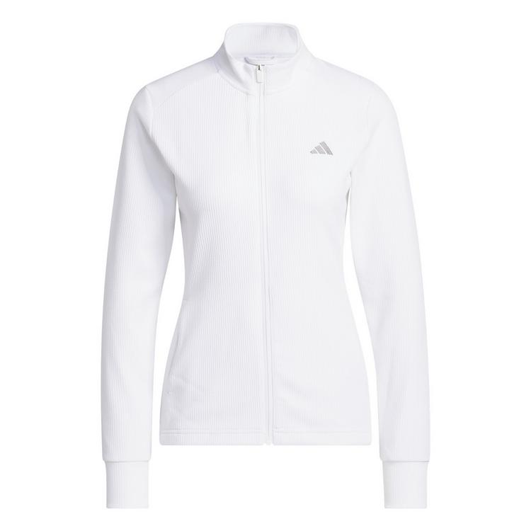 adidas adidas PERFORMANCE TEXTURE FULL ZIP JACKE Trainingsjacke Damen - White - 0 | SportScheck
