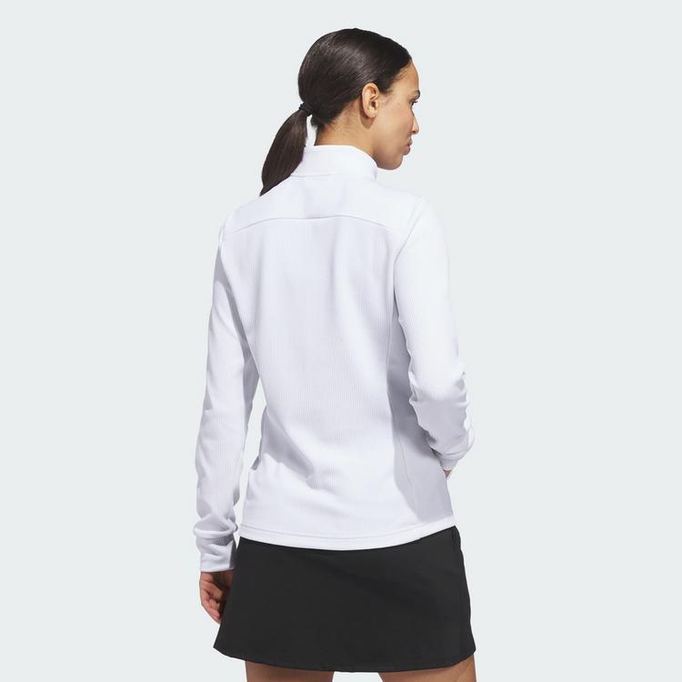 adidas adidas PERFORMANCE TEXTURE FULL ZIP JACKE Trainingsjacke Damen - White - 1 | SportScheck