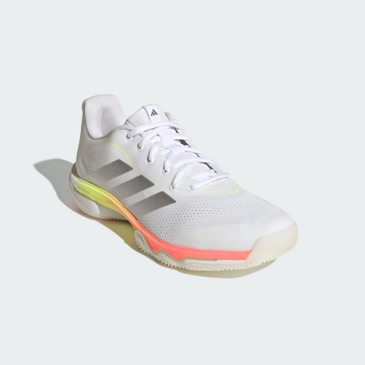 adidas adidas CRAZYFLIGHT&nbsp;7 Schuh Hallenschuhe Herren - Cloud White / Iron Metallic / Solar Turbo - 3 | SportScheck