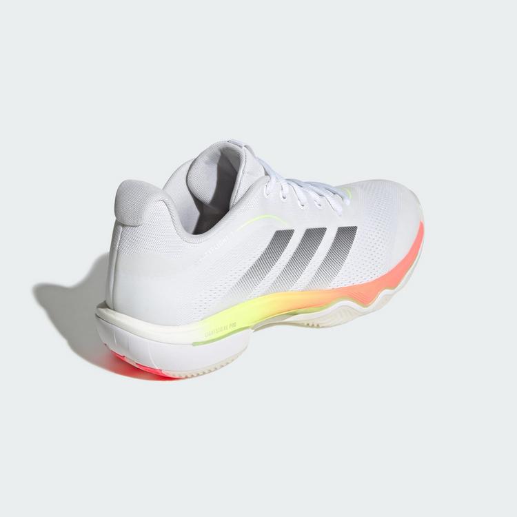 adidas adidas CRAZYFLIGHT&nbsp;7 Schuh Hallenschuhe Herren - Cloud White / Iron Metallic / Solar Turbo - 4 | SportScheck